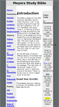 Mobile Screenshot of meyersstudybible.org