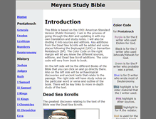 Tablet Screenshot of meyersstudybible.org